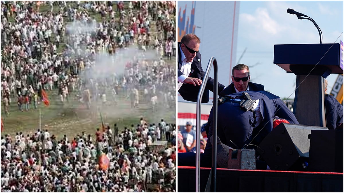 | Photo: PTI/AP : Trump's Assassination Brings Bomb Blast At Modi's Rally In Spotlight | A Look At The 2013 Patna Bombings